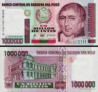 *1 000 000 Intis Peru 1990, P148 F - Kliknutím na obrázok zatvorte -